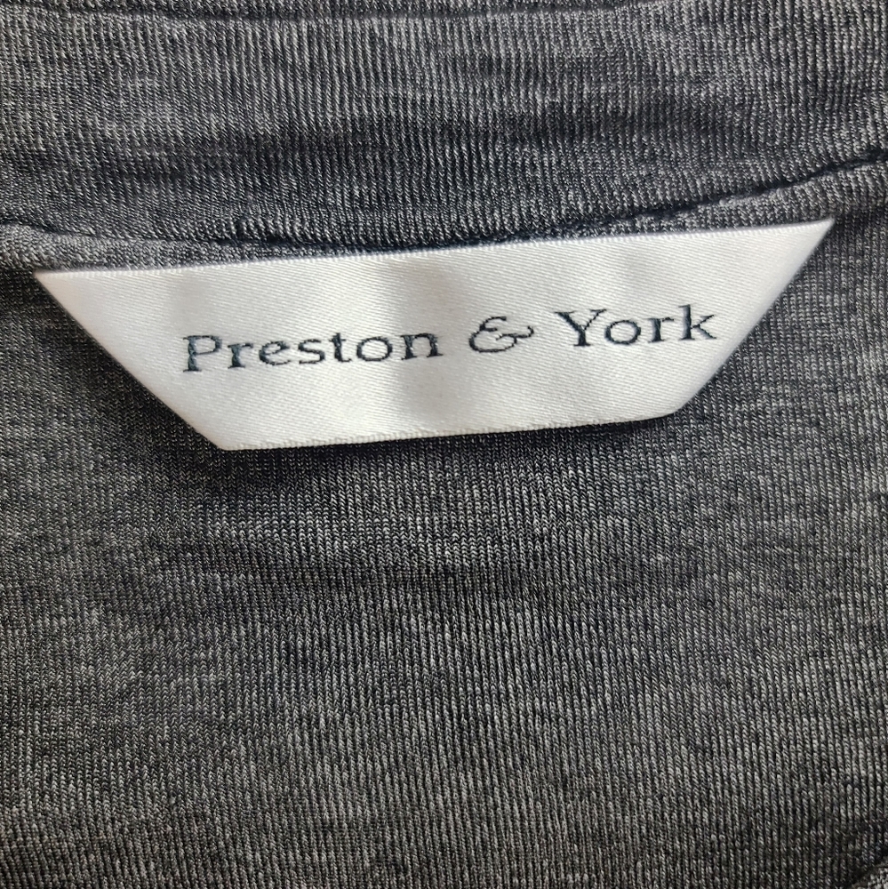 Preston & York Women's XL Slinky Knit Cardigan Grey - Picture 3 of 9